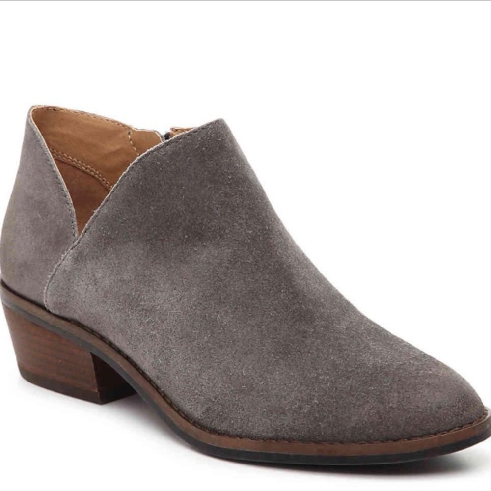 Lucky Brand frankela bootie gray size 7